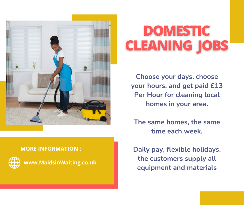 Cleaning jobs offer cambridge